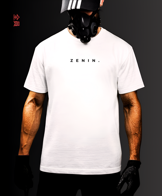 ZENIN - TOJI OVERSIZED FIT WHITE T-SHIRT