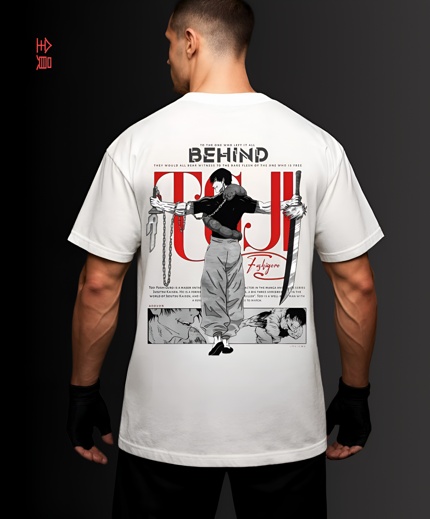 ZENIN - TOJI OVERSIZED FIT WHITE T-SHIRT