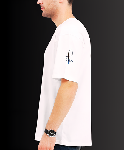 ZENIN - TOJI OVERSIZED FIT WHITE T-SHIRT