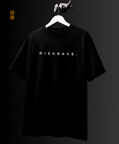 DISGRACE - SUKUNA OVERSIZED FIT BLACK T-SHIRT