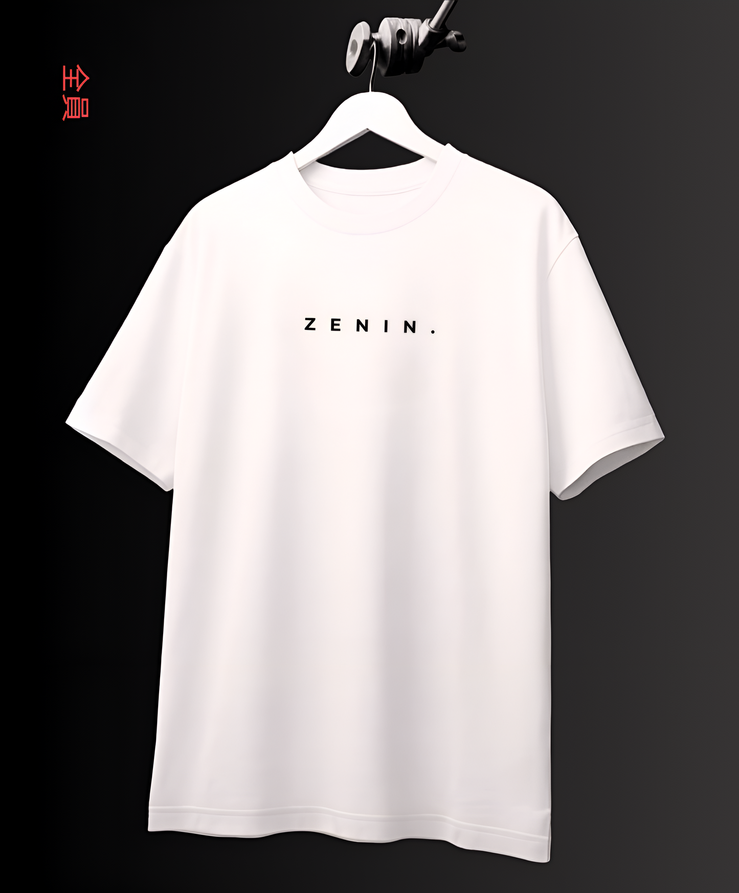 ZENIN - TOJI OVERSIZED FIT WHITE T-SHIRT
